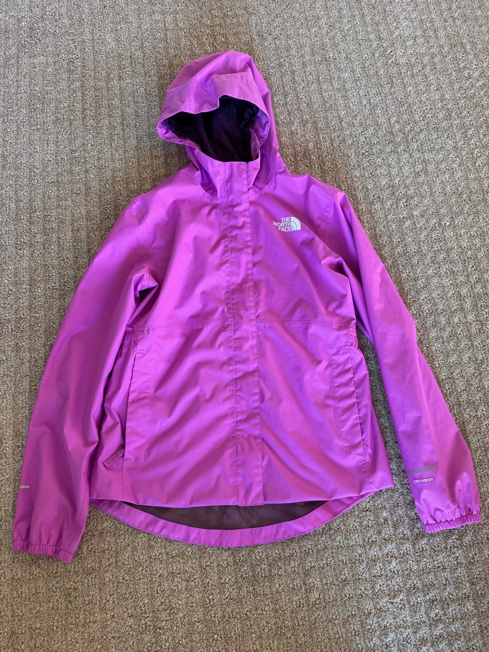 THE NORTH FACE GIRLS DRYVENT RAIN JACKET SIZE 14/16